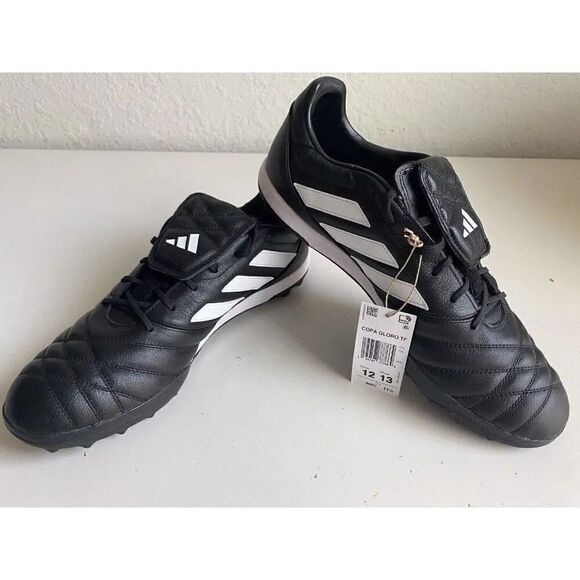 Adidas Copa Gloro TF Low Turf Soccer Cleats Black White FZ6121 Men’s Size 12 NEW - Picture 1 of 13